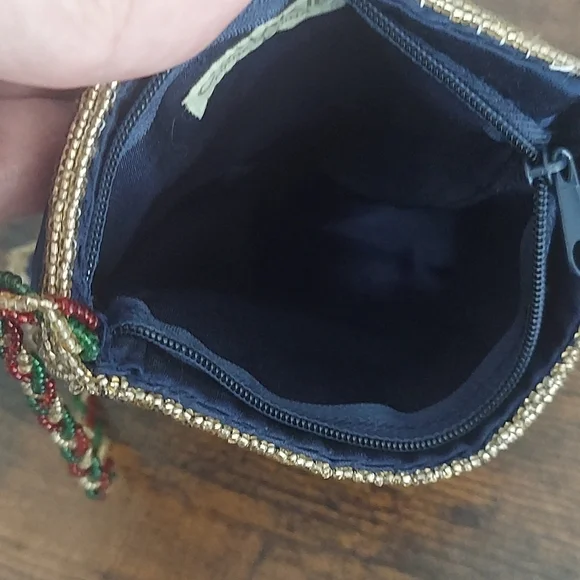 C Marie Beaded Holiday Gingerbreadman Crossbody - Picture 7 of 10